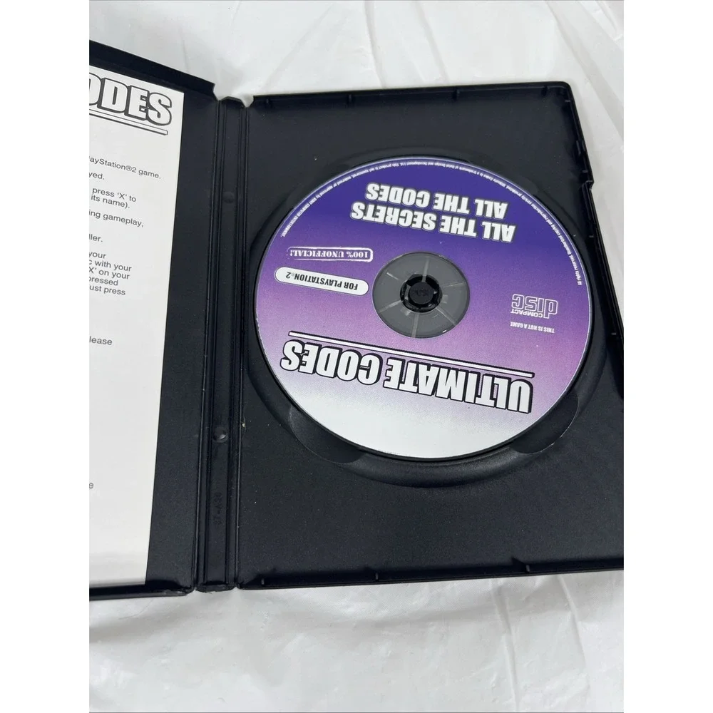 PS2 Action Replay Ultimate Codes Guitar‎ Hero I & II (Playstation 2, 2006)